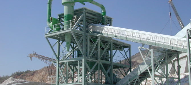 Dedusting System for Quarry